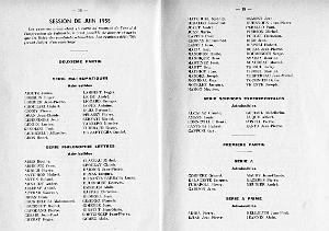 LYCEE LAMORICIERE DISTRIBUTIONS PRIX  29 JUIN 1955   (12)
